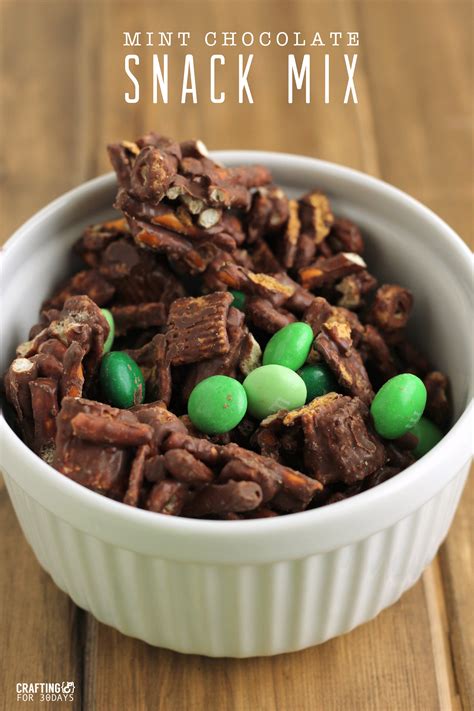 Snacks kind of get a bad rap, but thankfully there are plenty of healthy snacks out there that will fit perfectly into your lifestyle. Mint Chocolate Snack Mix