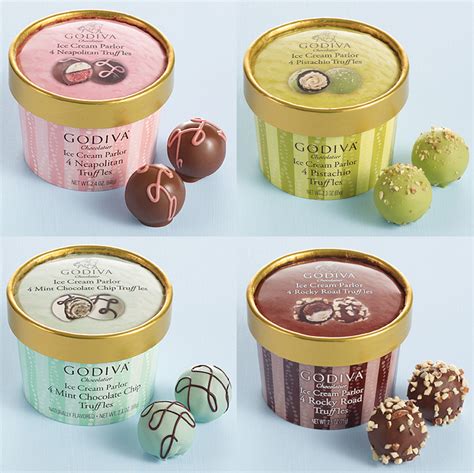 The ice cream comes in three variations: Godiva Ice Cream Parlor Truffles | like a raging bull