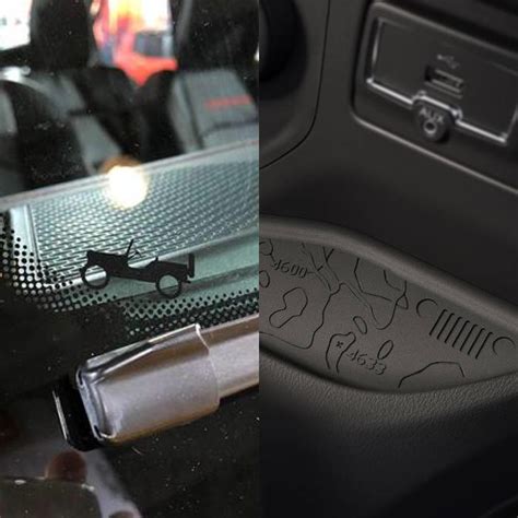 The new Jeeps are full of Easter Eggs such as mini Jeeps ...
