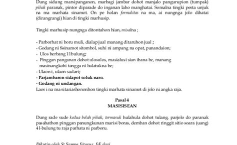 Contoh Undangan Batak Parboru Gambaran Otosection