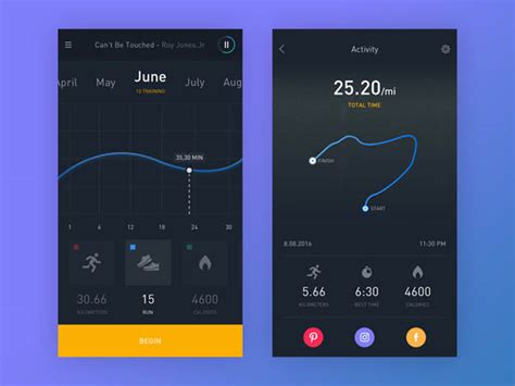 Native mobile apps are exclusively built for a specific type of operating system. 35个跑步APP界面UI设计 - 素材中国16素材网