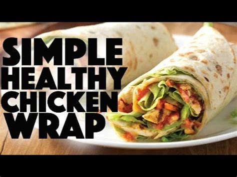 These tasty wraps come together in under 15 minutes and make a great lunch or snack! Easy Healthy Chicken Wrap recipe - Chicken Wraps Recipes ...