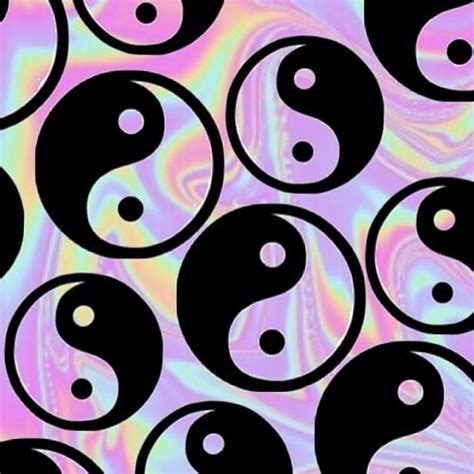 pin by lynn whitaker on yin yang s yin yang sticker crazy backgrounds ying yang wallpaper