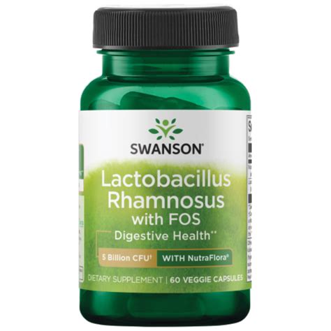 Swanson Lactobacillus Rhamnosus 60 Caps Digestive Health Support 5