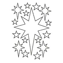 Desenho De Estrela Cadente Para Colorir Tudodesenhos Verloop Io