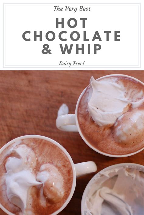 healthy hot chocolate this one s dairy free sweetened with maple syrup and topped with coconut