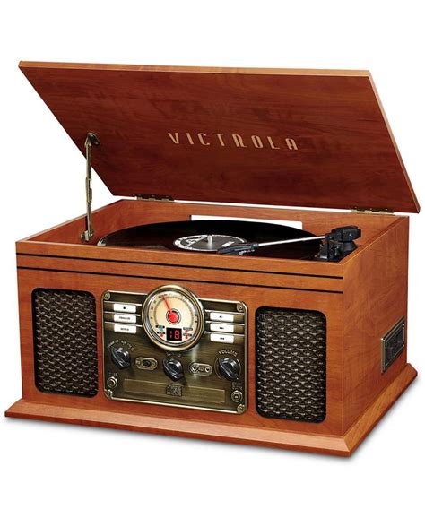 Innovative Technology Victrola 6 In 1 Nostalgic Bluetooth Record Player