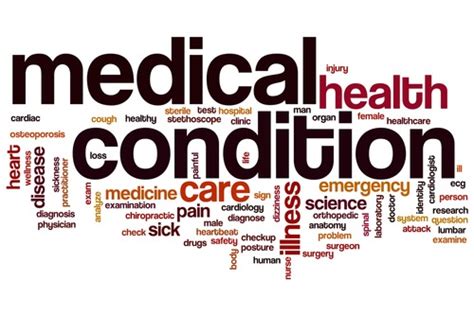 Review Categories For Medical Conditions Important To Understand The