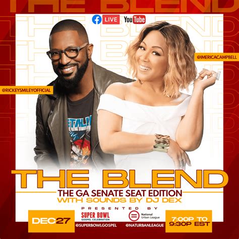 Erica Campbell And Rickey Smiley Host Georgia Vote Virtual Concert