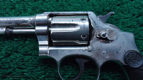 Smith And Wesson Second Model 1902 38 Military And Police Revolver For Sale