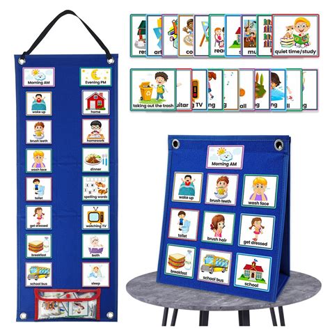 Buy Patpat® Flash Cards For Kids Visual Schedule For Kids With Autism