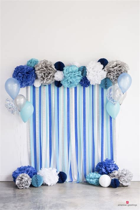 Blue Birthday Party Ideas Blue Birthday Parties Birthday Decorations