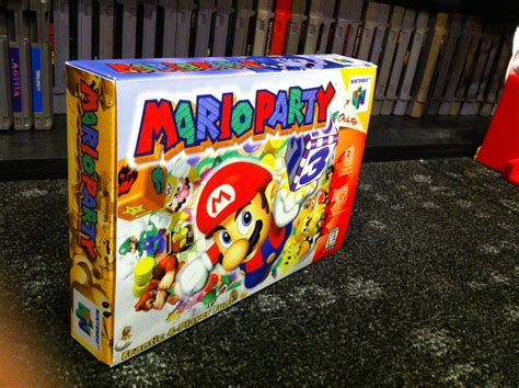 N64 Mario Party Boxbox My Games Reproduction Game Boxes
