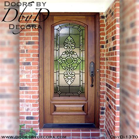 Custom Estate Leaded Glass Wood Door Exterior Entry Doors By Decora