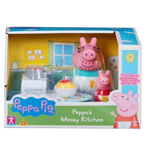 Peppa Pig Peppas Messy Kitchen Toyzone Online Toys Store Kids