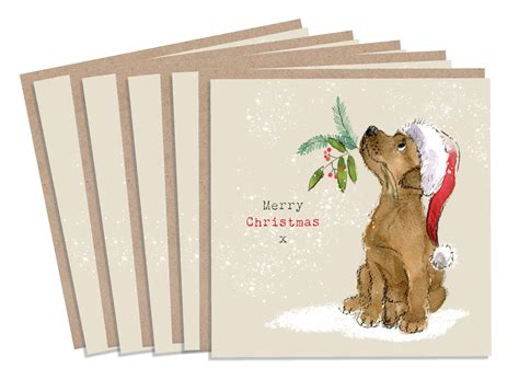 5 Quality Christmas Cards 1 Design 5 Cards Christmas Card Etsy Uk