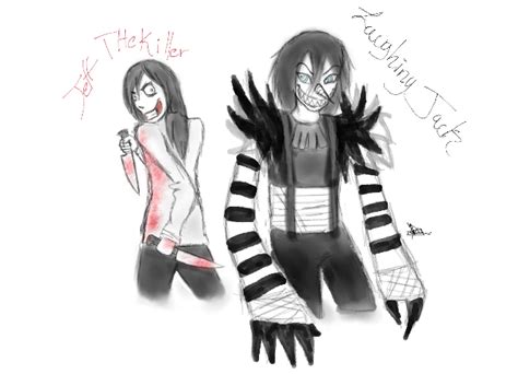 Jeff The Killer And Laughing Jack By Pbo Artistica On Deviantart