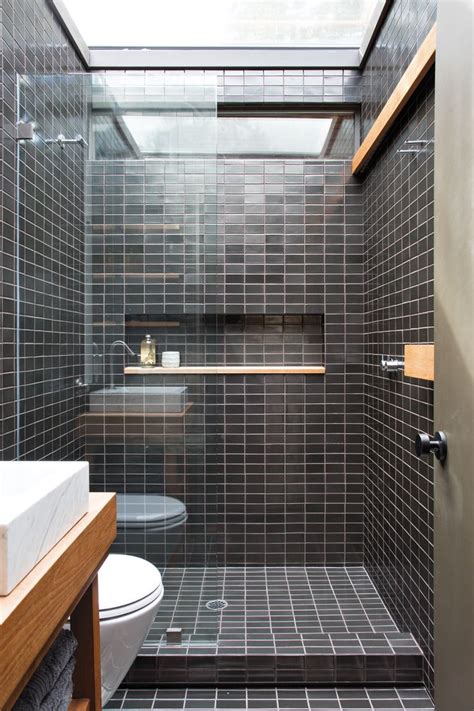 Even small bathrooms can benefit from the grey bathroom trend. 15+ Luxury Bathroom Tile Patterns Ideas - DIY Design & Decor