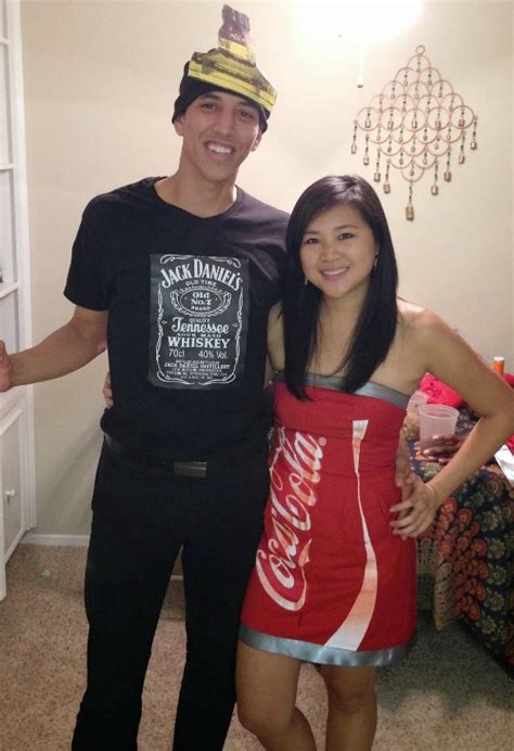 Couples Diy Jack And Coke Costume Really Awesome Costumes