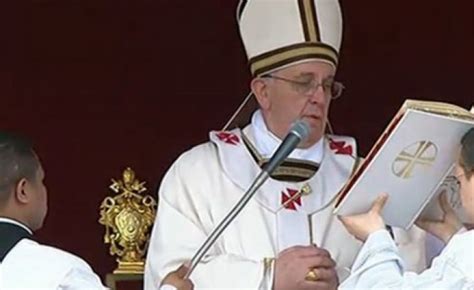 Papa Francisco Pidió Que La Fe Cristiana Se Refleje En El