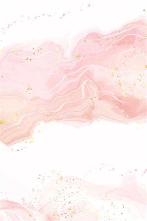 Premium Vector Abstract Dusty Rose Blush Liquid Watercolor Background