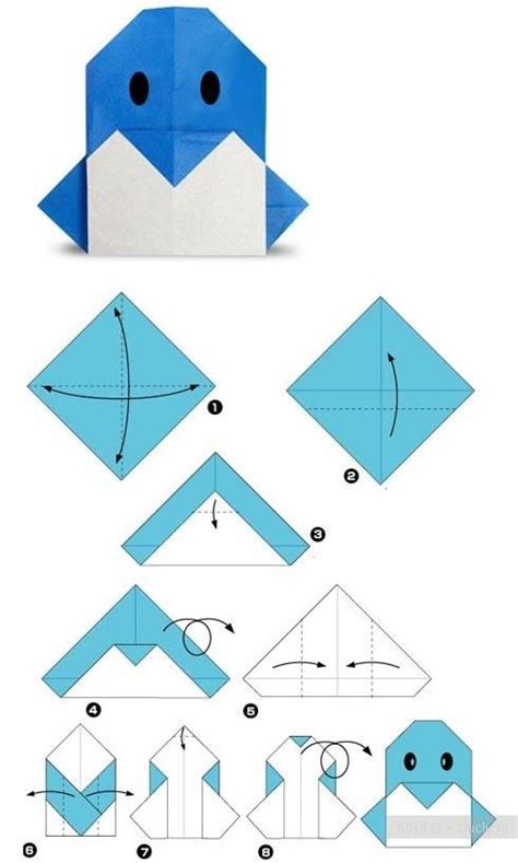 25 Bästa Simple Origami For Kids Idéerna På Pinterest Origami