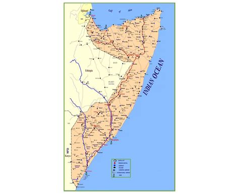 Maps Of Somalia Collection Of Maps Of Somalia Africa Mapsland