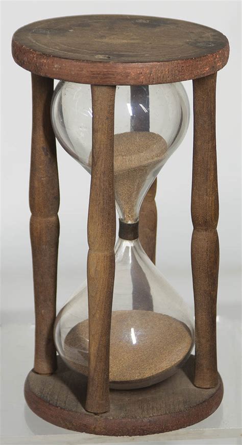 Lot 207 Early 19th C Hourglass Willis Henry Auctions Inc