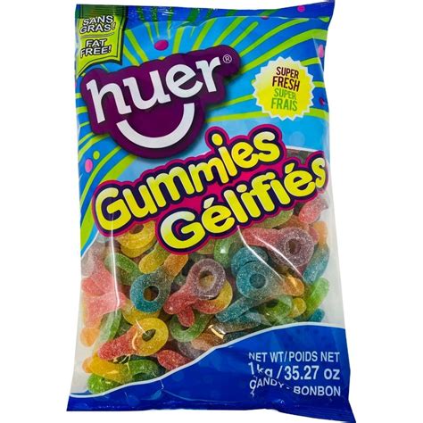 Huer Gummi Sour Suckers Gummy Candy Candy Funhouse