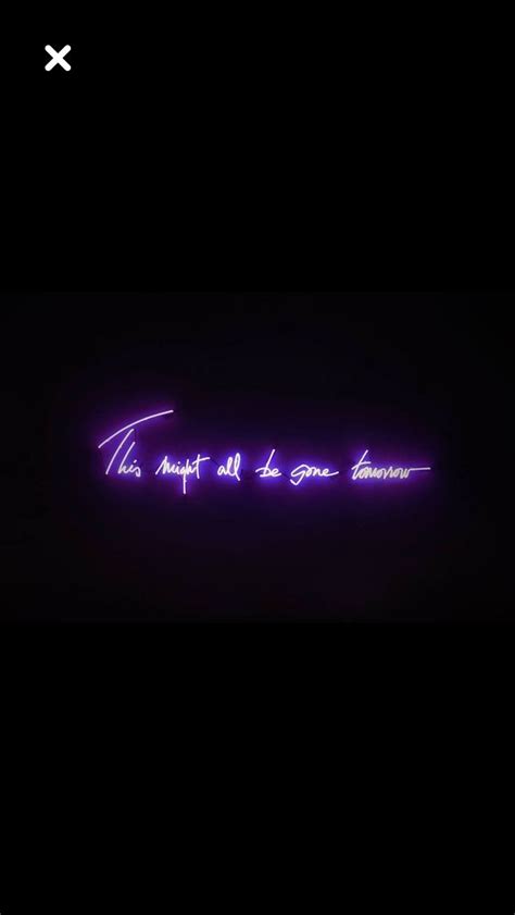 Quote, purple background, purple sky, vaporwave, golden aesthetics. aesthetic purple neon wallpapers in 2020 | Neon wallpaper ...