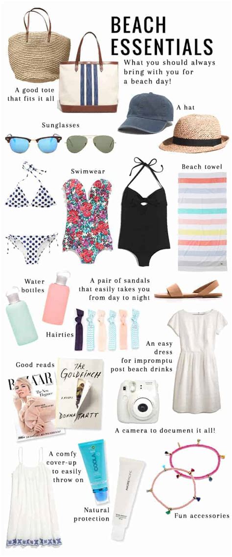 14 Essentials To Pack For The Beach