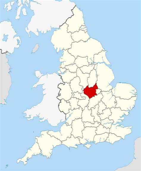 Leicester England Map
