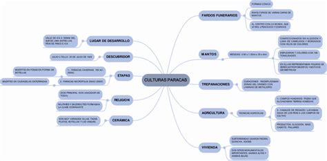Mapas Conceptuales De La Cultura Paracas 【descargar】