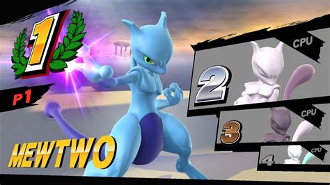 Blue Mewtwo Super Smash Bros Wii U Mods