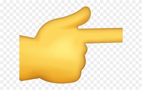 Download Hand Emoji Clipart Pointed Finger Hand Pointing Emoji Png