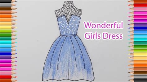 Step By Step Drawing Dresses Fashion Dresses
