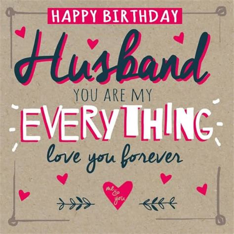 Happy Birthday Husband Cards Happy