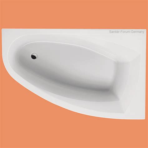 Vielseitige badmöbel bei badewannen.de in verschieden variationen und farben, hier ein auszug aus unseren aktuellen badprogrammen. Raumspar-Badewanne Silver rechts 150 x 95 cm | badewannen.de