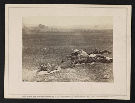 Group Of Irish Brigade As They Lay On The Battlefield Of
