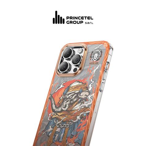Green Lion Magnetic Warrior Case IPhone 14 Pro Max Orange
