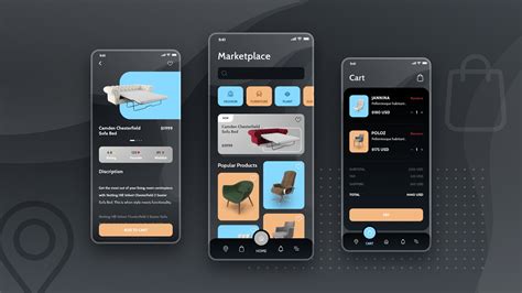 Marketplace App On Behance
