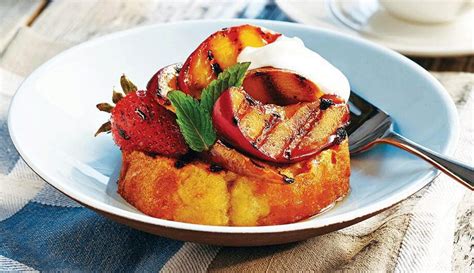 Grilled Fruit And Pound Cake Safeway