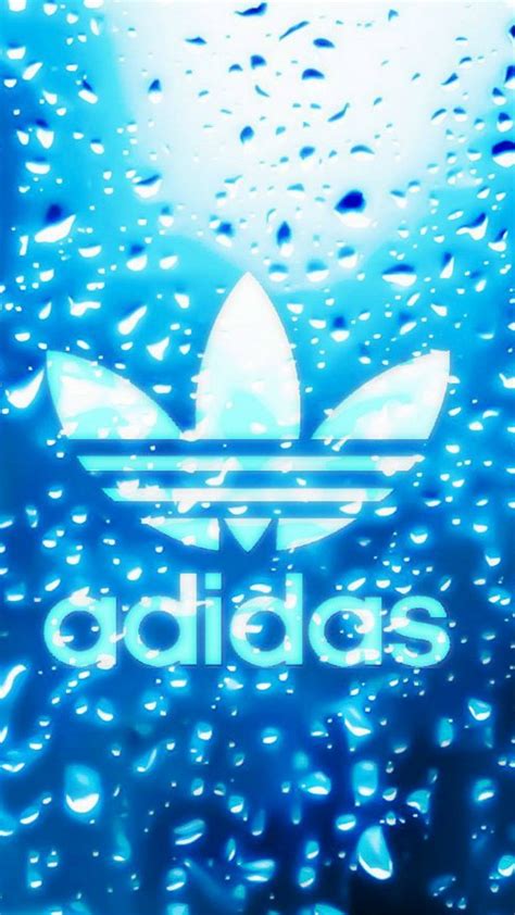 Blue Adidas Logo