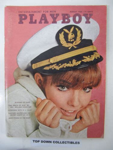 Playboy Magazine Vintage Aug Susan Denberg Playmate Bunnies Of