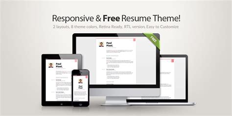 Edina one page portfolio, resume html template is for many purposes. 20+ Free HTML Resume Templates 2020 » CSS Author