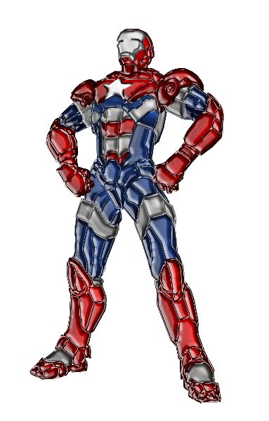 Iron Patriot By Lord Dimanche On Deviantart