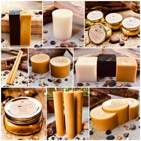 100 Pure Beeswax Candles Handmade With Local Georgia Beeswax Unique