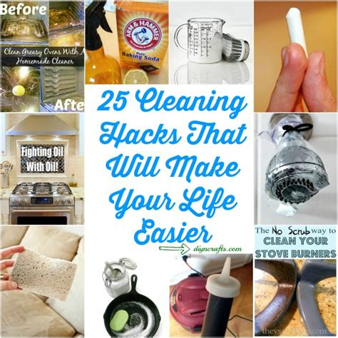 25 Cleaning Hacks That Will Make Your Life Easier - DIY ...