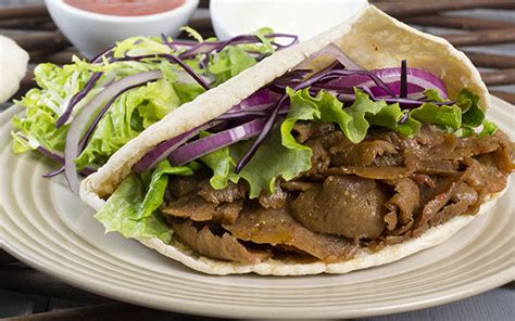 To make the dough, tip all the ingredients, along with 11 fl oz (310 ml) water, into the breadmaker in the order stated in your manual. How to make to make beef shawarma with pita bread ...