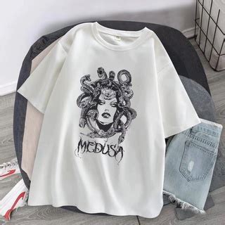 Camiseta Basica Camisa Algodao Medusa Mitologia Grega Cabelo Cobra